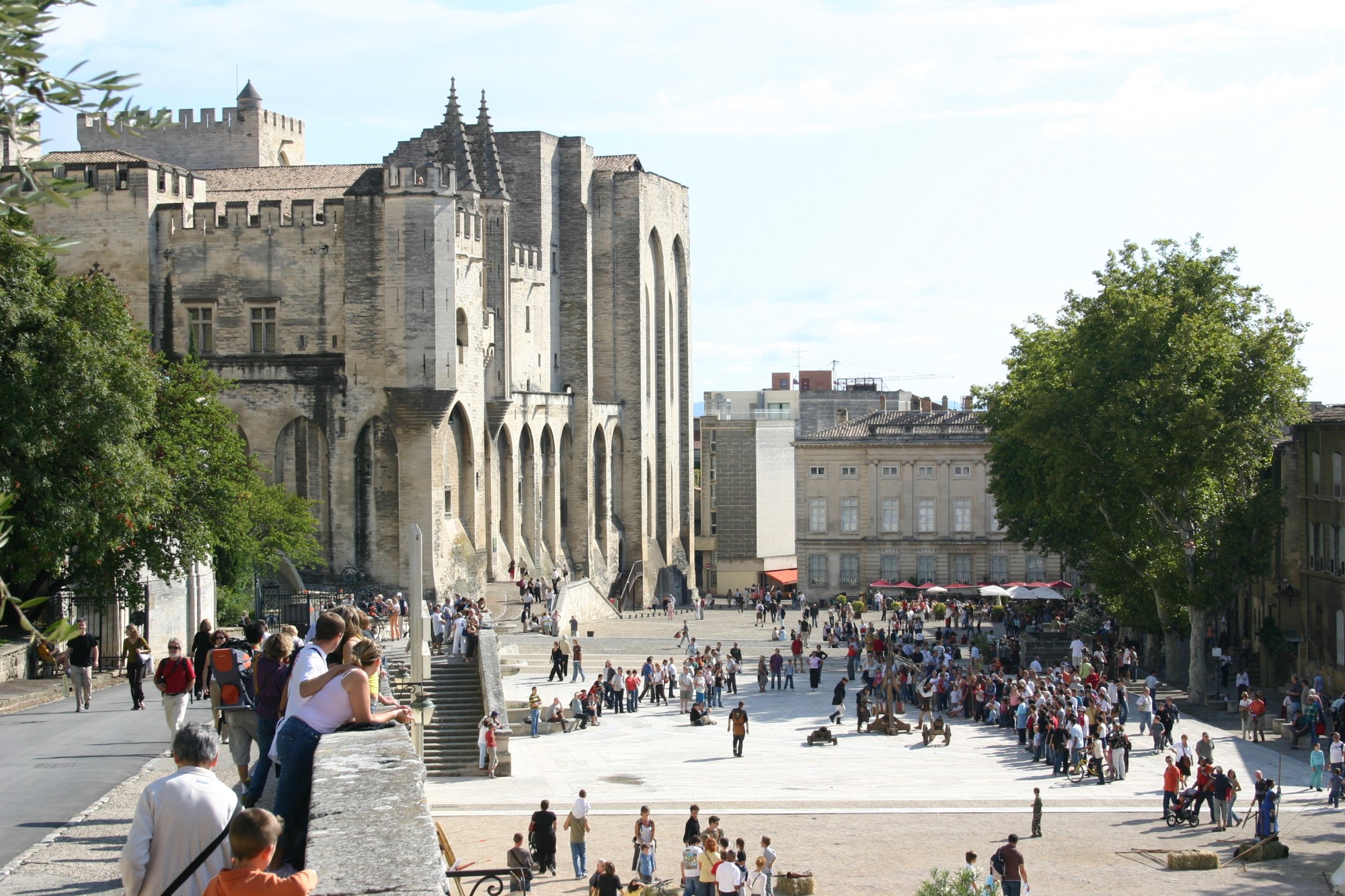 Avignon, palais des papes et festival