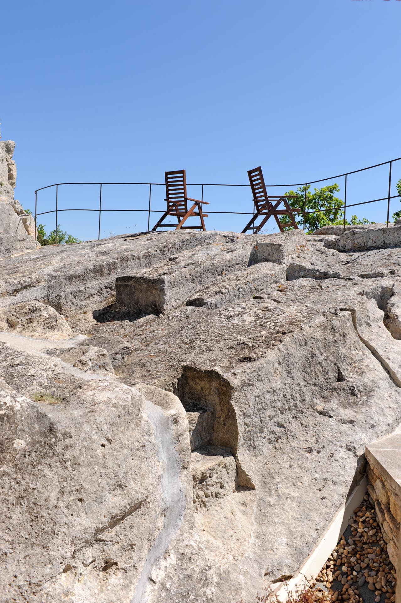 Un des rochers de Gordes