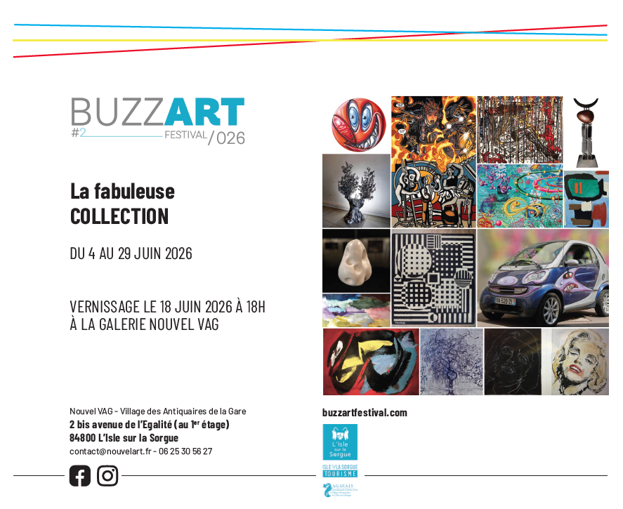 BUZZART FESTIVAL - Edition 2026 - Partenaire et sponsor, l’agence ROSIER est heureuse de soutenir cet événement culturel devenu incontournable en Provence.