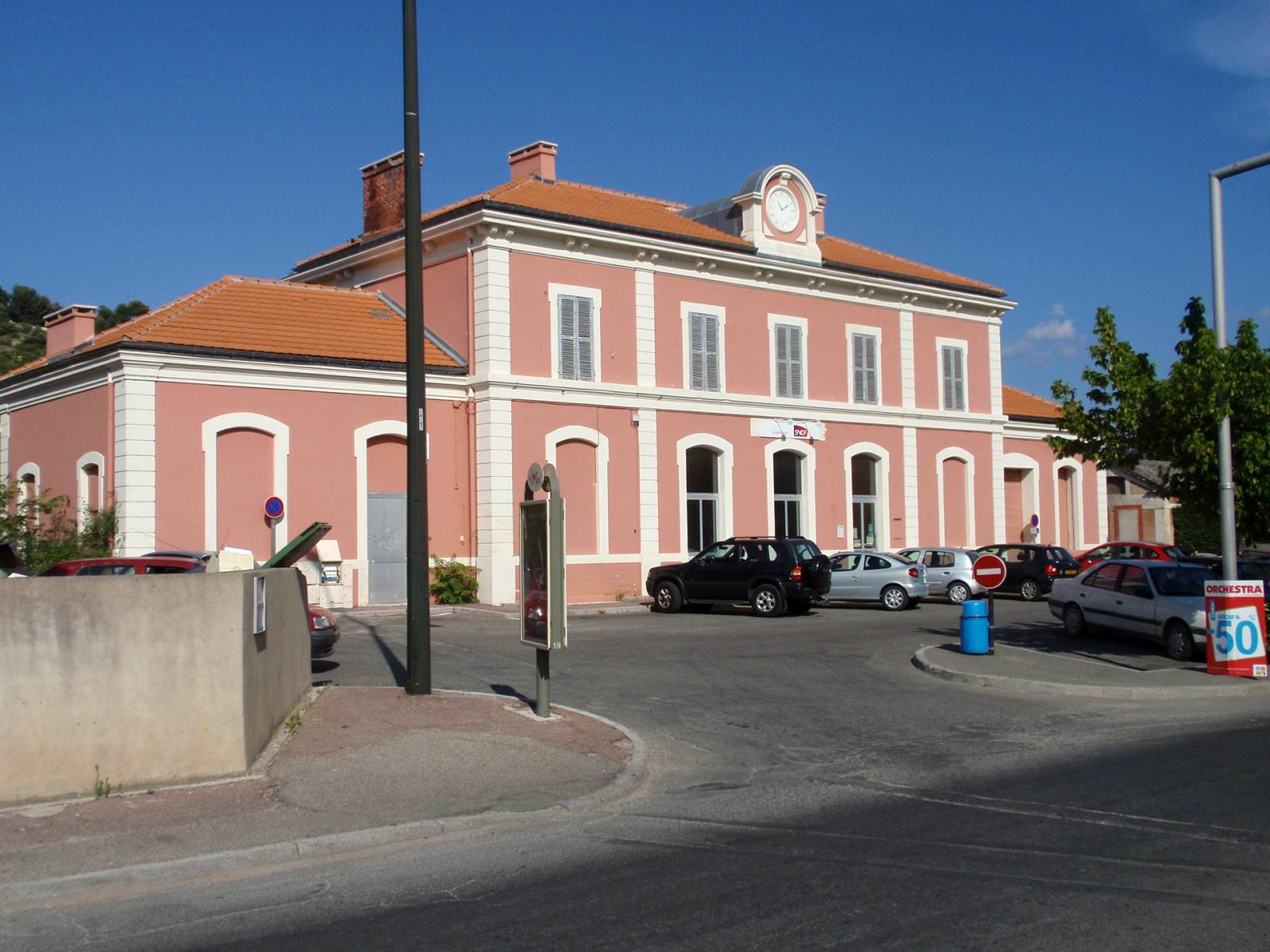 L'ancienne gare d'Apt