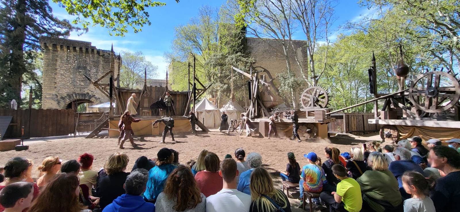 Spectacle du Rocher Mistral