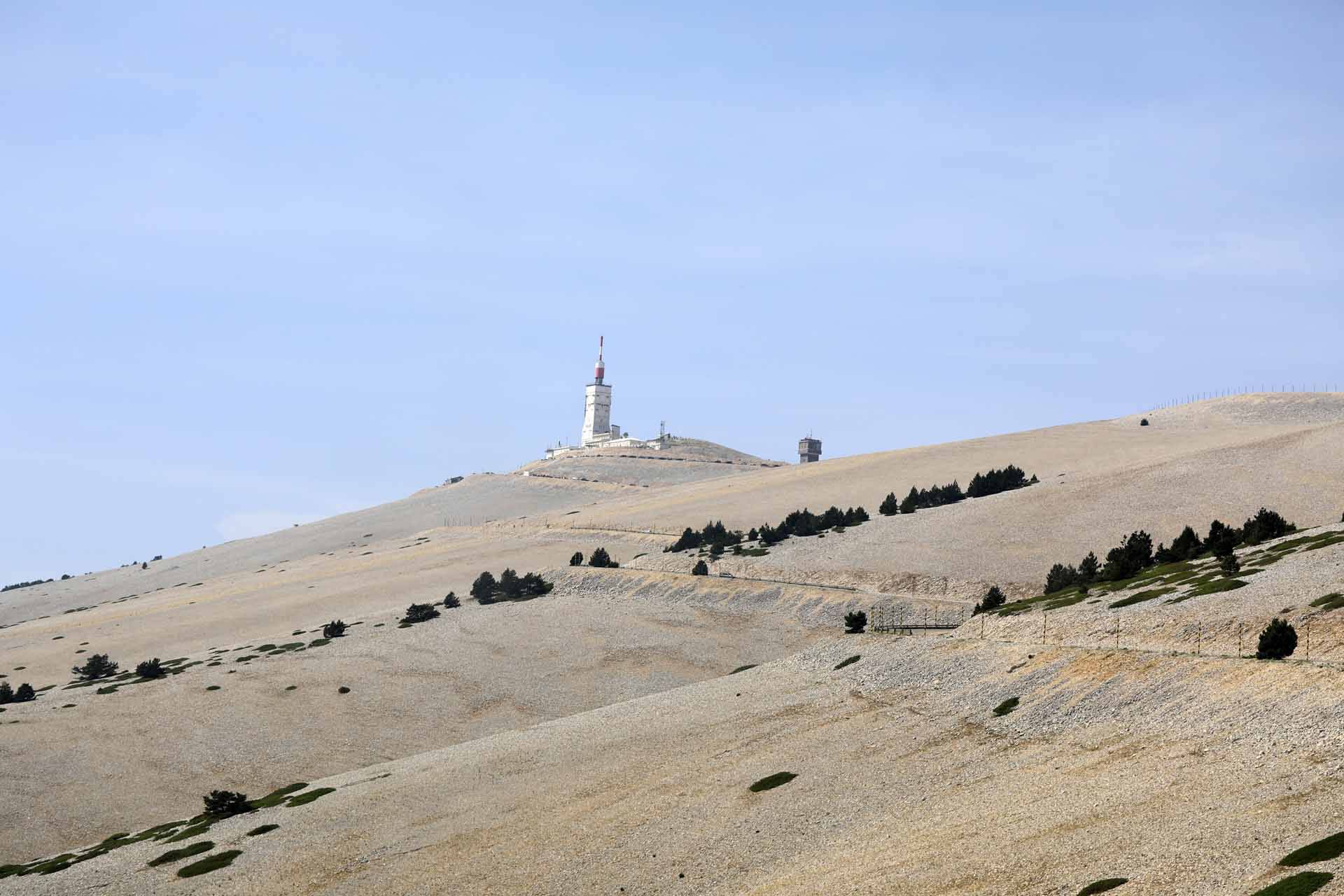 Le chalet Reynard, sur le flanc sud du mont Ventoux