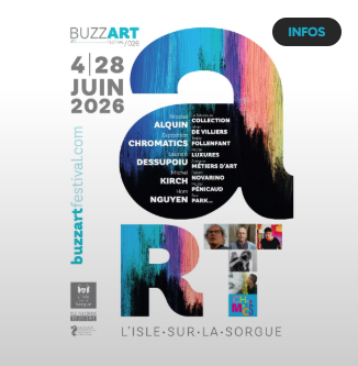 BUZZART FESTIVAL - Edition 2026 - Partenaire et sponsor, l’agence ROSIER est heureuse de soutenir cet événement culturel devenu incontournable en Provence.
