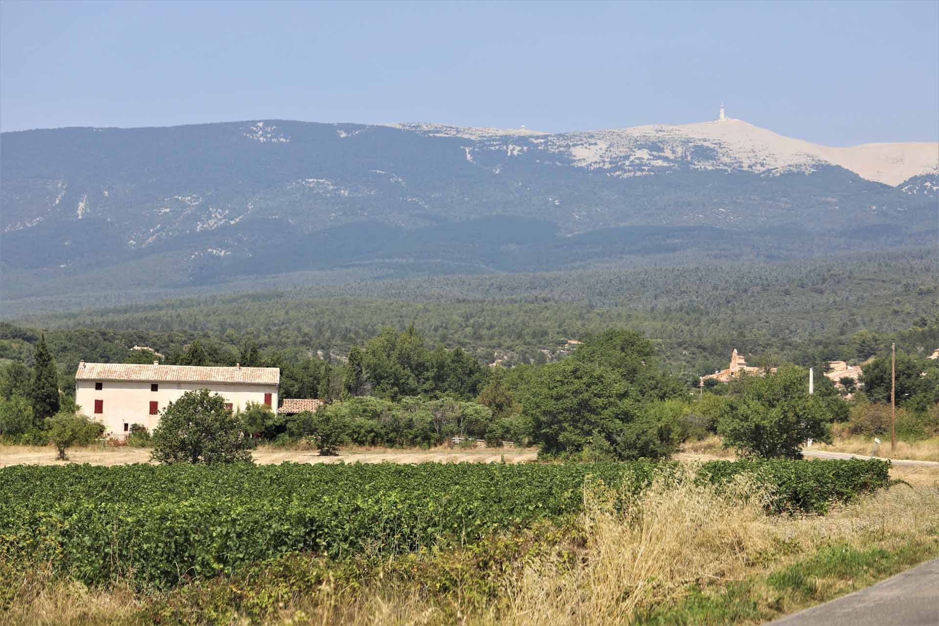 Flassan, un petit village au pied du mont Ventoux