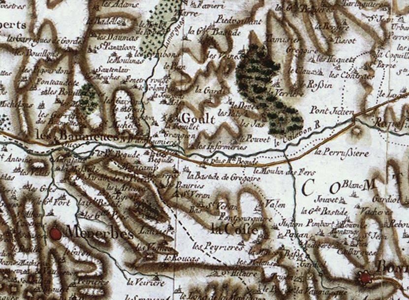 Le château de Babilony, à Goult dans le Luberon