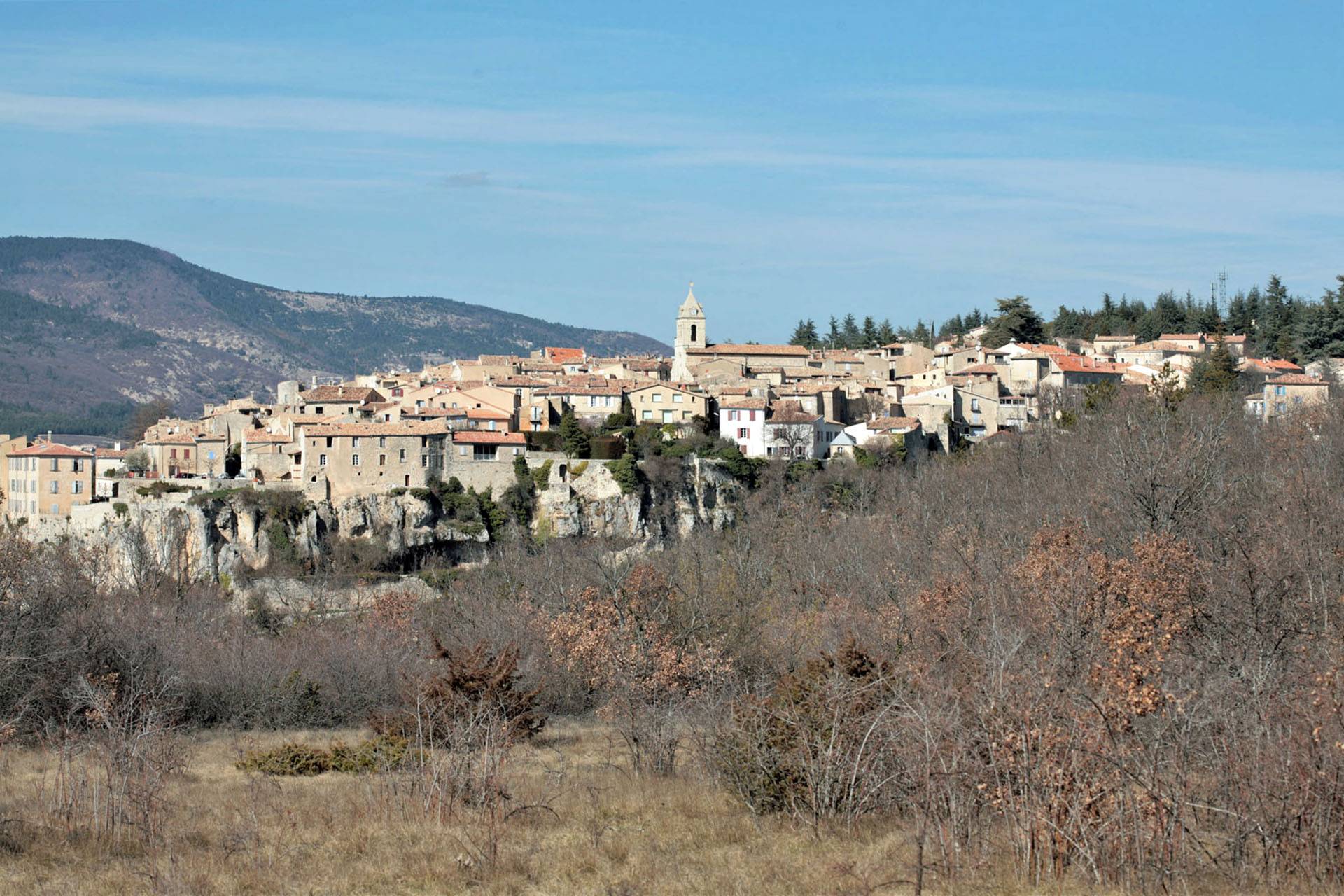 Sault, au coeur des monts de Vaucluse