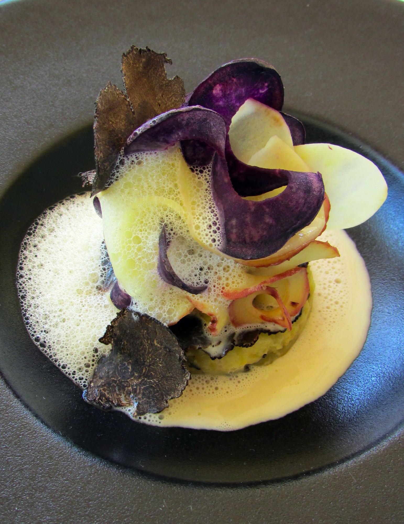 recette de truffe par Edouard Loubet et Rosier en Luberon