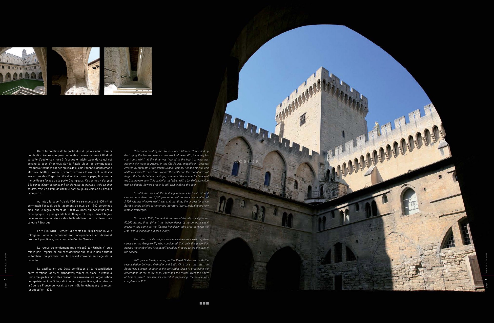 Palais des papes d'Avignon, Lifestyle by Rosier 2012