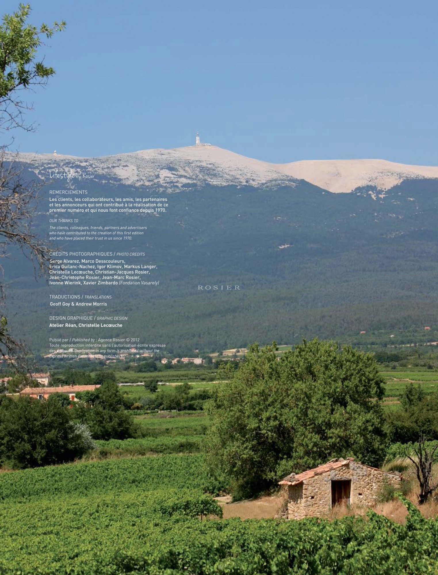 Mont Ventoux, Lifestyle by Rosier 2012