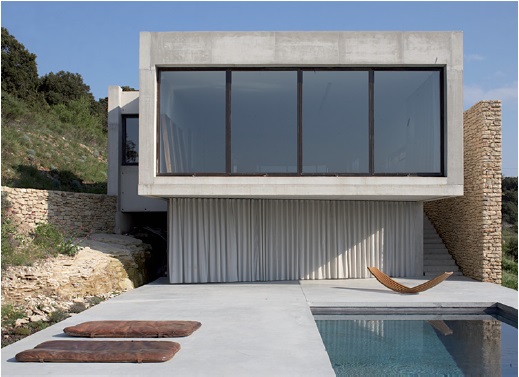 maison contemporaine a louer provence sud de la France
