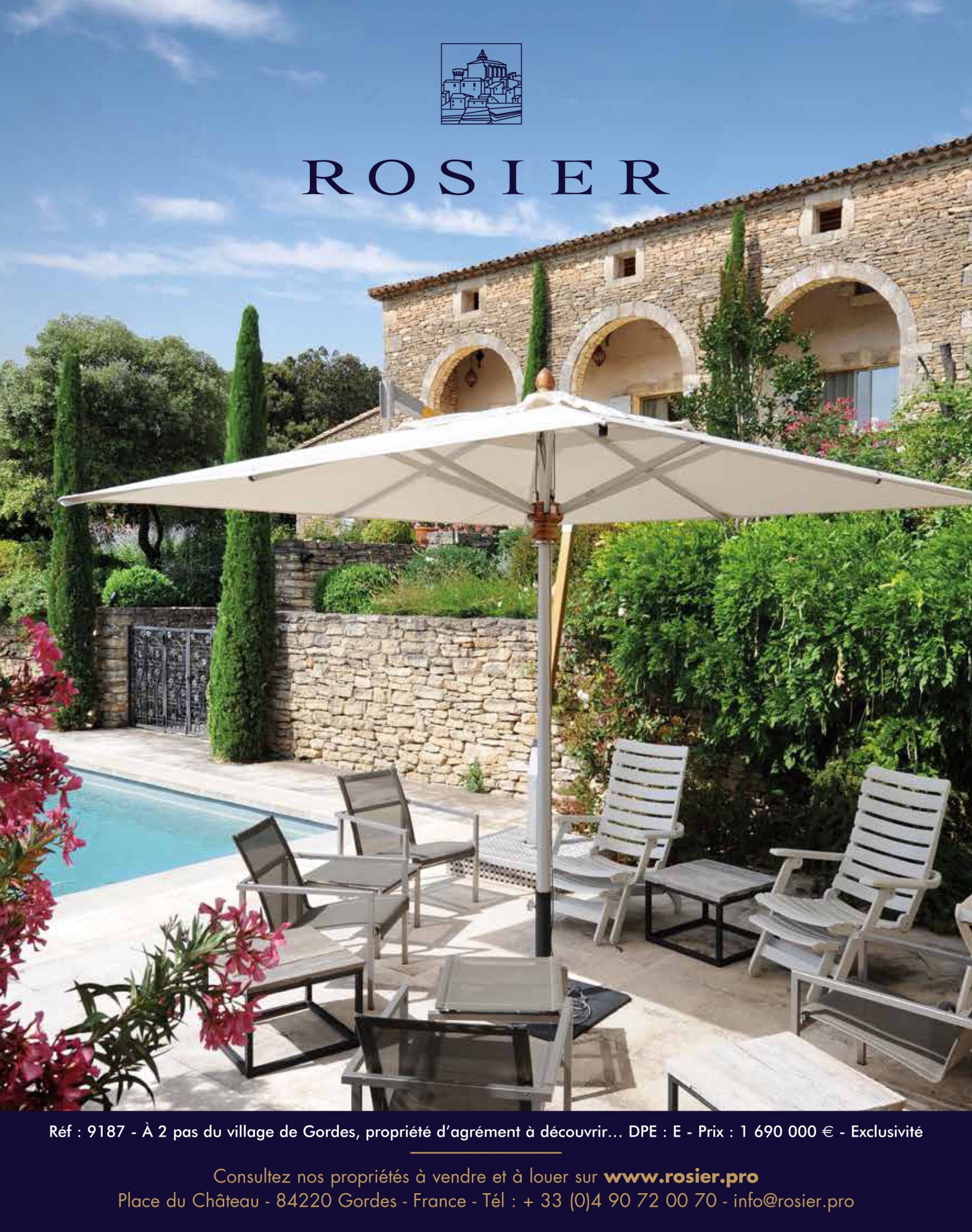 Pub Rosier dans Maisons Coté Sud