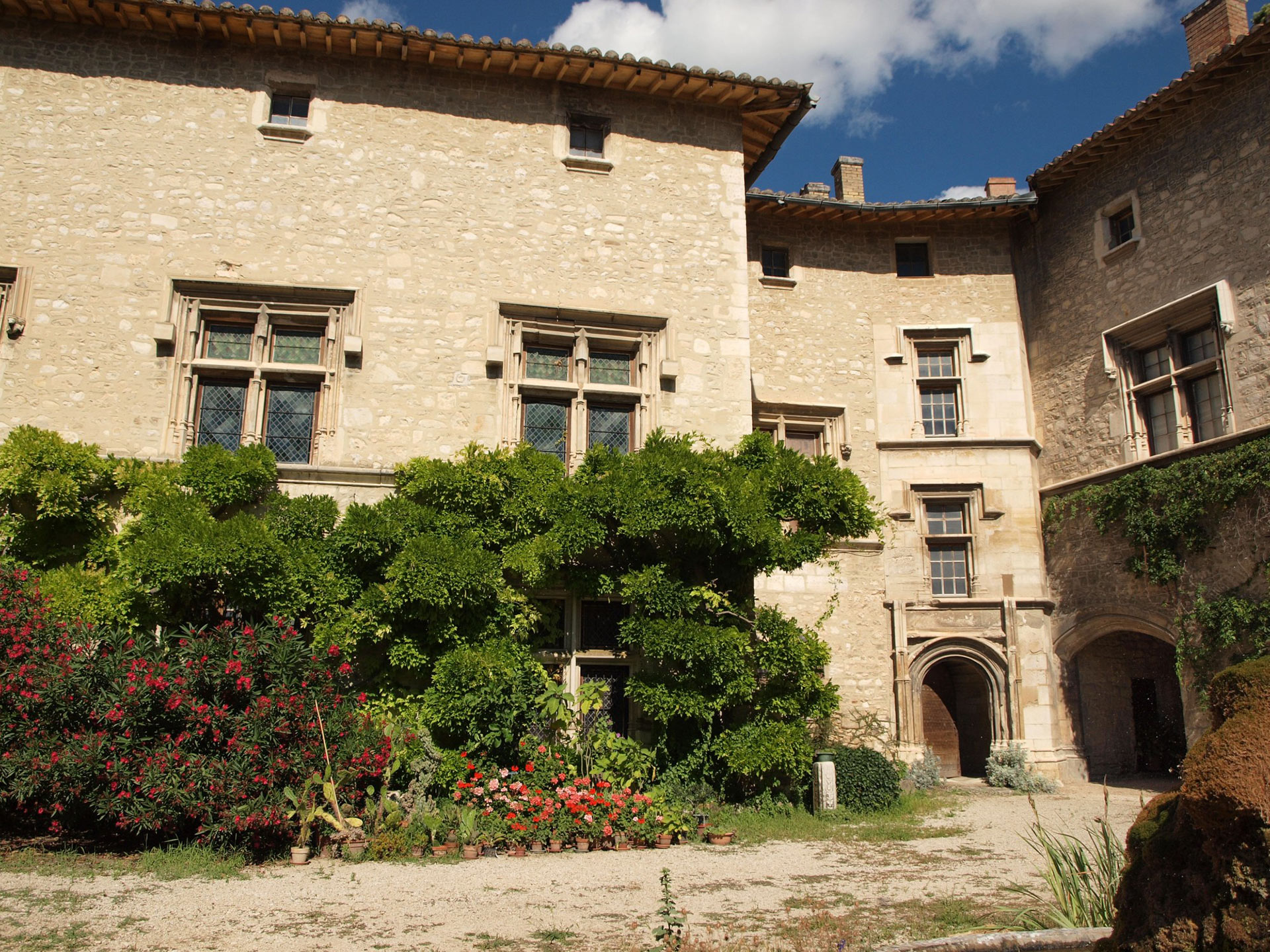 Façade du chateau Renaissance
