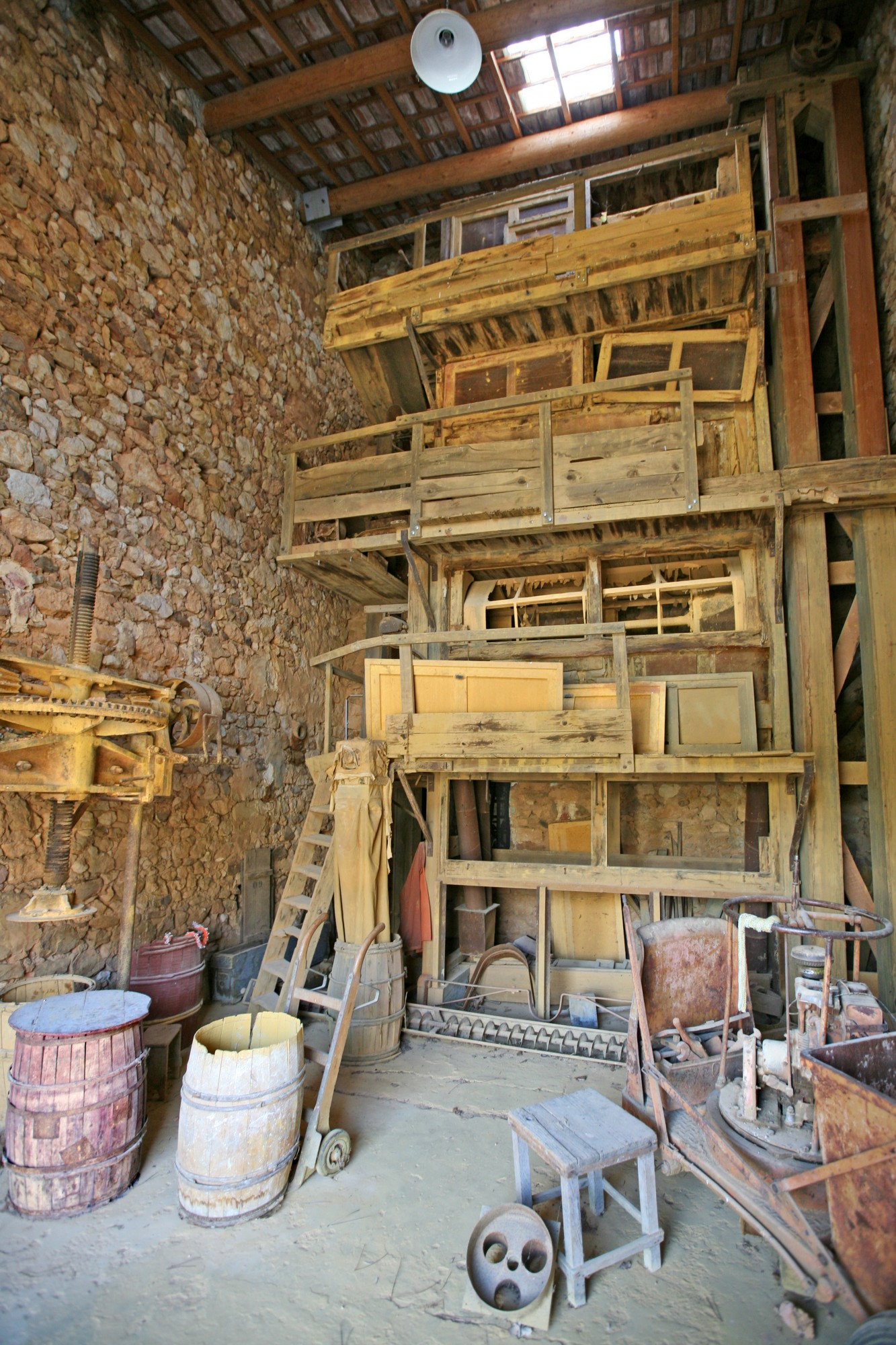 Le Conservatoire des ocres et pigments appliqués de Roussillon en Luberon