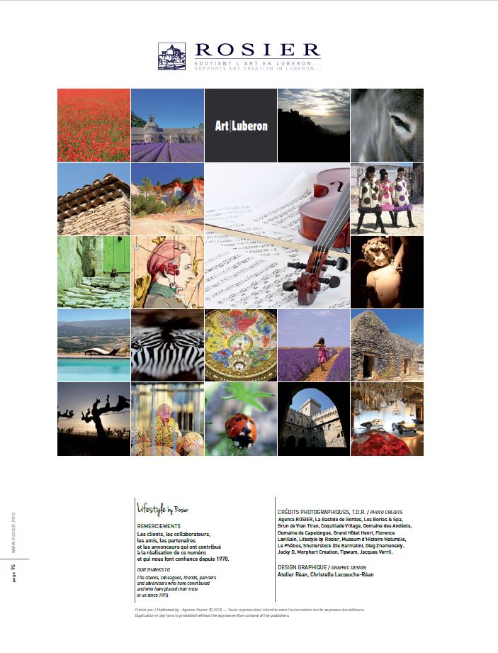 Lifestyle by ROSIER, le magazine - édition 2018
