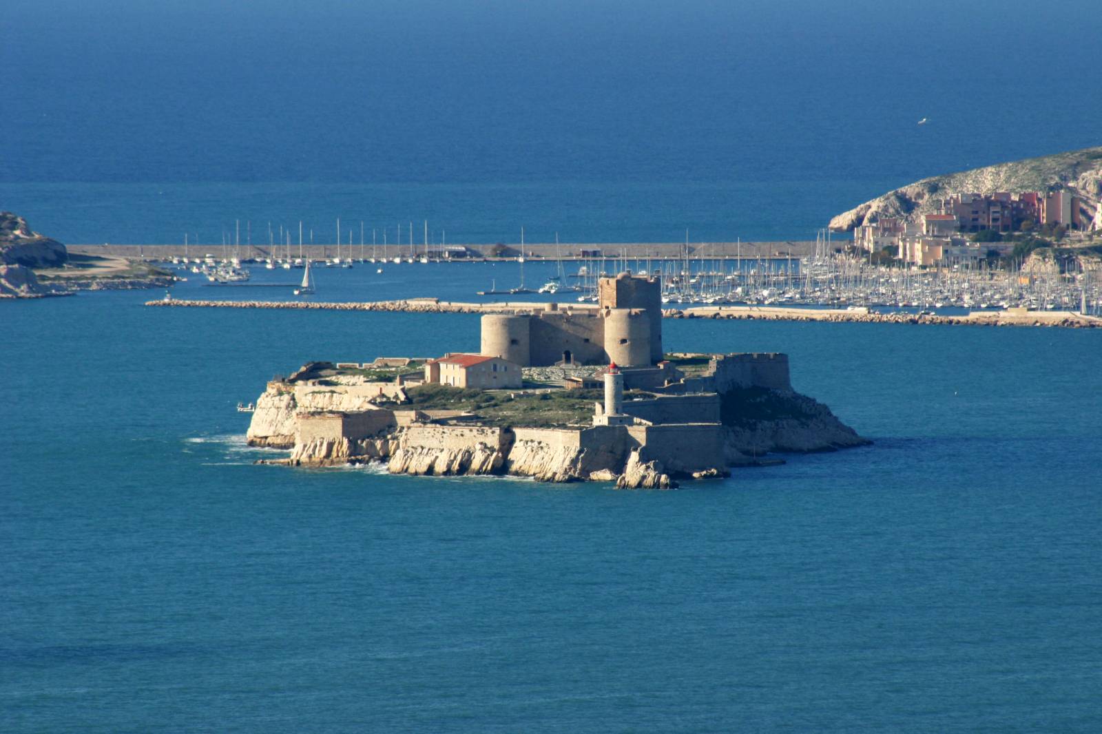 Marseille, au bord de la mer Méditerranée