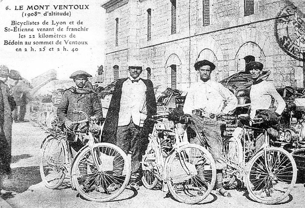 Le cyclisme autour du Mont Ventoux