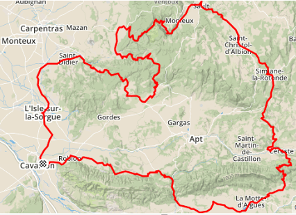 Le Tour du Vaucluse à vélo