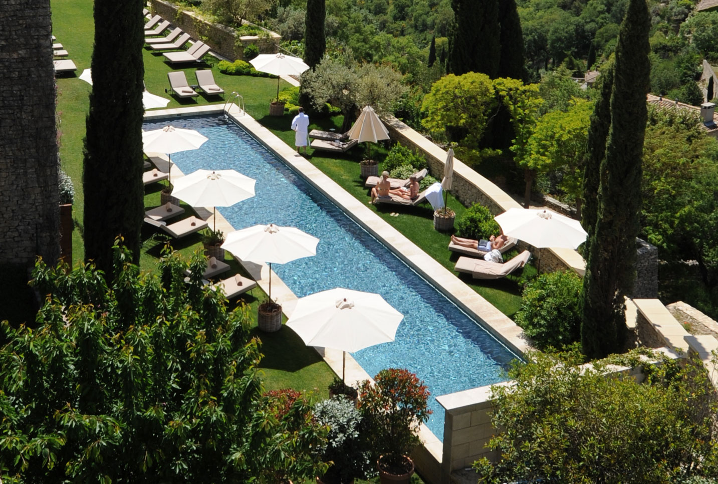Piscine en Luberon